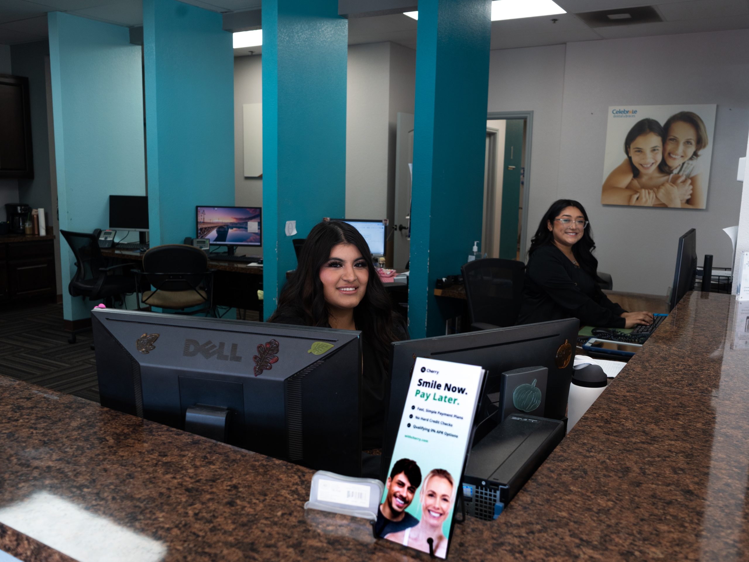 Celebrate Dental & Braces Bandera Road Reception – San AntonioO00279